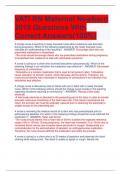 VATI RN Maternal Newborn 2019 Questions With Correct Answers&lpar;100&percnt;&rpar;