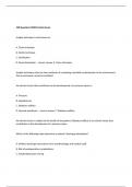  CNOR Practice Exam questions and 100&percnt; correct answers