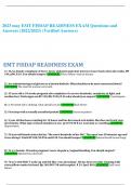 2023 may EMT FISDAP READINESS EXAM Questions and Answers &lpar;2022&sol;2023&rpar; &lpar;Verified Answers&rpar; 