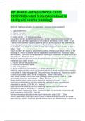 MN Dental Jurisprudence Exam&Tab; 2022&sol;2023 rated 5 star&lpar;download to&Tab; easily aid exams passing&rpar;&Tab;