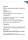 HESI PN EXIT V4 EXAM 100&plus; QUESTIONS WITHUPDATED CORRECT ANSWERS&sol; A&plus; GRADE&sol;2023