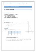 Wiskunde B HAVO Hoofdstuk 1 Formules, grafieken en vergelijkingen 2020