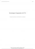 Sociological Imagination (2) F.H