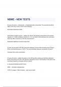 NBME - NEW TESTS QUESTIONS & ANSWERS 2023 ( A+ GRADED 100% VERIFIED)