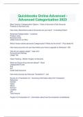 Quickbooks Online Advanced - Advanced Categorization 2023