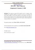 BNU1501 Assignment 4 Solutions 2 - 2023. (Due 2 August 2023)