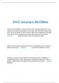 TNCC test prepA, 8th Edition TEST BANK 