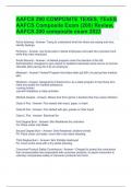 AAFCS 200 COMPOSITE TEXES, TExES AAFCS Composite Exam (200) Review, AAFCS 200 composite exam 2023