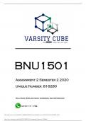 BNU1501 Assignment 2 Semester 2 2023. (Due 2 August 2023)
