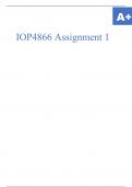 IOP4866 Assignment 1.