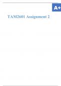 TAM2601 Assignment 2