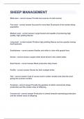 SHEEP MANAGEMENT&vert;UPDATED&VERIFIED&vert;100&percnt; SOLVED&vert;GUARANTEED SUCCESS