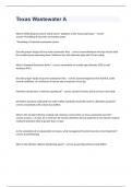 TCEQ Class C Water Operator License exam 2023 with 100&percnt; correct answers