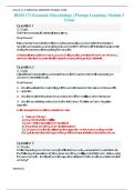 BIOD 171 Essential Microbiology Portage Learning Module 5 Exam Questions and Answers
