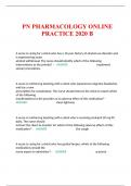 ATI PN Pharmacology Online Practice 2020