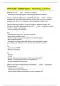 WGU D027 PathoPharm &ndash; Questions&sol;Answers