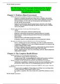 NR 302 Final Exam Concepts Elaborated for Easier Understanding & Exam pass. Latest Version-2023-Chamberlain University
