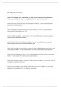 FCA UK Regulation Sample Exam questions and 100&percnt; correct answers
