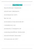 Pipe Fitter Test &vert; 2023 &vert; 40 Questions with 100&percnt; Correct Answers &vert; Updated & Verified