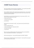 Cvent Certification exam 2023 with 100&percnt; correct answers