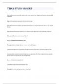  TSIA2 STUDY GUIDE questions with correct answers