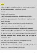 2023 ACLS Questions and Answers Latest &lpar;2023 &sol; 2024&rpar; &lpar;Verified Answers&rpar;