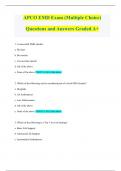 APCO EMD Exam (Multiple Choice) Questions and Answers Graded A+