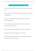 UGA History Exemption Bundled Exams &lpar; Full Solution Pack&rpar; Updated & Verified &vert; Guaranteed Success