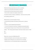 NR 222 Bundled Exams &lpar; Full Solution Pack&rpar; Updated & Verified &vert; Guaranteed Success