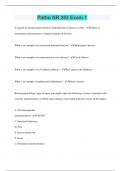 Patho NR 283 Exam 1 &vert; 2023 &vert; 100 Questions with 100&percnt; Correct Answers &vert; Updated & Verified &vert; 27 Pages