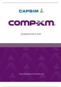Comp-XM&lowbar;Examination&lowbar;Guide 2023 with complete solution