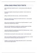 STNA OHIO PRACTICE TESTS&vert;UPDATED&VERIFIED&vert;100&percnt; SOLVED&vert;GUARANTEED SUCCESS