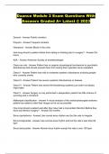 Daance Module 2 Exam Questions With Answers Graded A&plus; Latest &commat; 2023