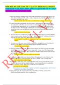NEW HESI RN EXIT EXAM V1-V7 &lpar;LATEST 2023-2024&rpar; &sol; RN EXIT HESI EXAM V1&comma;V2&comma;V3&comma;V4&comma;V5&comma;V6&comma;V7 latest updated Grade A&plus; EACH VERSION WITH NGN QUESTIONS