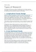 PSYCH 140 Module 2 reading: Types of Research Portage learning