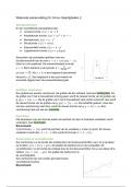 Wiskunde A samenvatting H3 en 4 en vaardigheden - Afgeleide en Functies