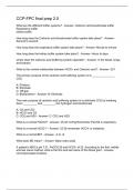 CCP-FPC final prep 2&period;0 Q&A 2023