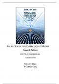 Achieve More in 2023-2024&colon; Get the &lbrack;Management Information Systems&comma;Oz&comma;7e&rsqb; Solutions Manual