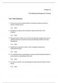 Pass Your Finals with Confidence&colon; The &lbrack;Marketing Management A Strategic Decision-Making Approach&comma;Mullins&comma;8e&rsqb; 2024 Test Bank