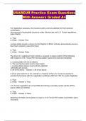 USAREUR Practice Exam Questions With Answers Graded A&plus;