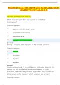 NSG6020 3P EXAM &sol; NSG 6020 3P EXAM &lpar;LATEST&comma; 2023&rpar;&colon; SOUTH UNIVERSITY &vert;100&percnt; Verified Q & A&vert; 