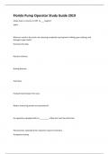 Florida Pump Operator Study Guide 2019 A&plus; Guaranteed