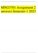 MNG3701 Assignment 2 answers Semester 1 2023
