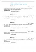 NURS 6541 Final Exam Questions and Answers 2023 Study Guide