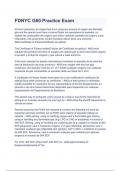 FDNYC G60 Practice Exam
