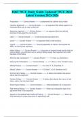 D265 WGU Study Guide Updated&sol; WGU D265  Latest Version 2023-2024