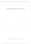 Shadow Health Preeclampsia Care Plan 2023/24