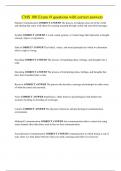 CMS 100 Exam &num;1questions with correct answers