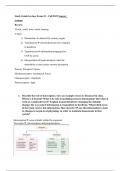 Neurobiology Exam 1-3 Study Guides