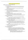 ATI RN Community Health Nursing Study Guide